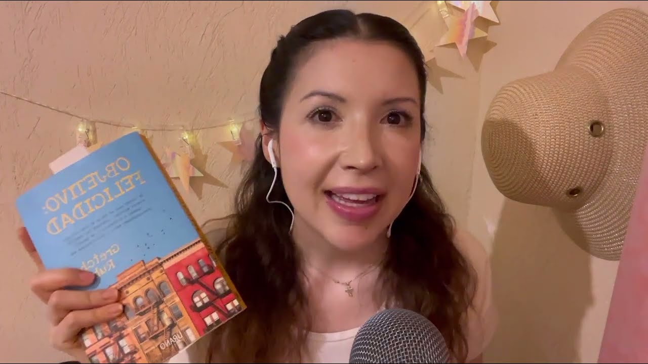 ASMR ~ Lectura Susurrada ~ Libro “Objetivo: Felicidad” / Reading a Book | ASMR en Español