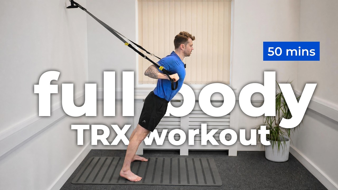 Build Lean Muscle in 45 Minutes - Beginner TRX Full Body Workout