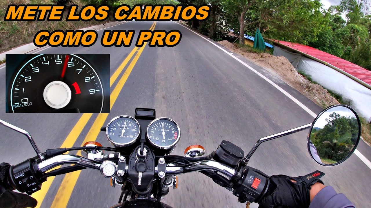METE LOS CAMBIOS DE TU MOTO DE FORMA CORRECTA|