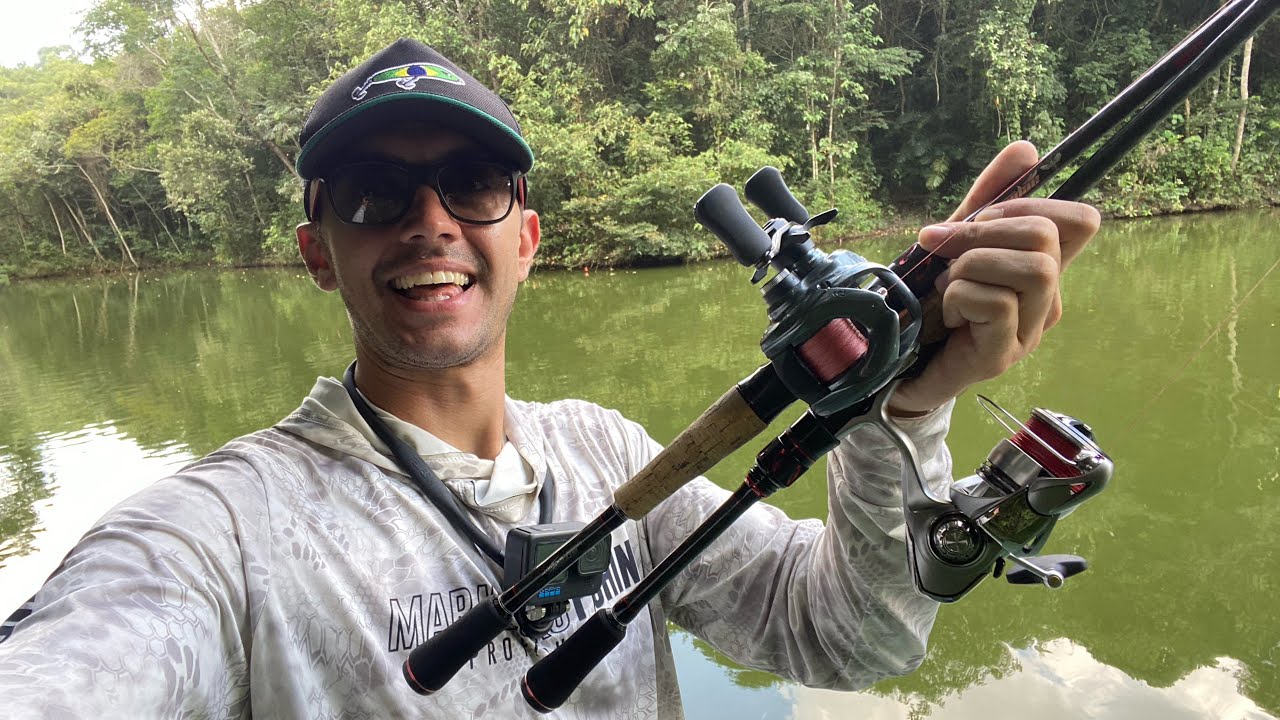 Testando a nova Carretilha Daiwa Tatula SV TW 100 XHL e Molinete Daiwa Exceler LT 2500 D-XH… 🤟🏻😁🎣🚀