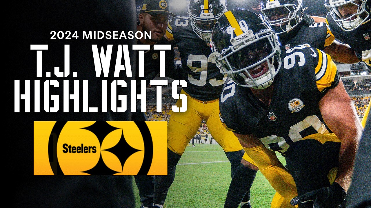 T.J. Watt&rsquo;s Top Plays at the Bye (via NFL33) | Pittsburgh Steelers