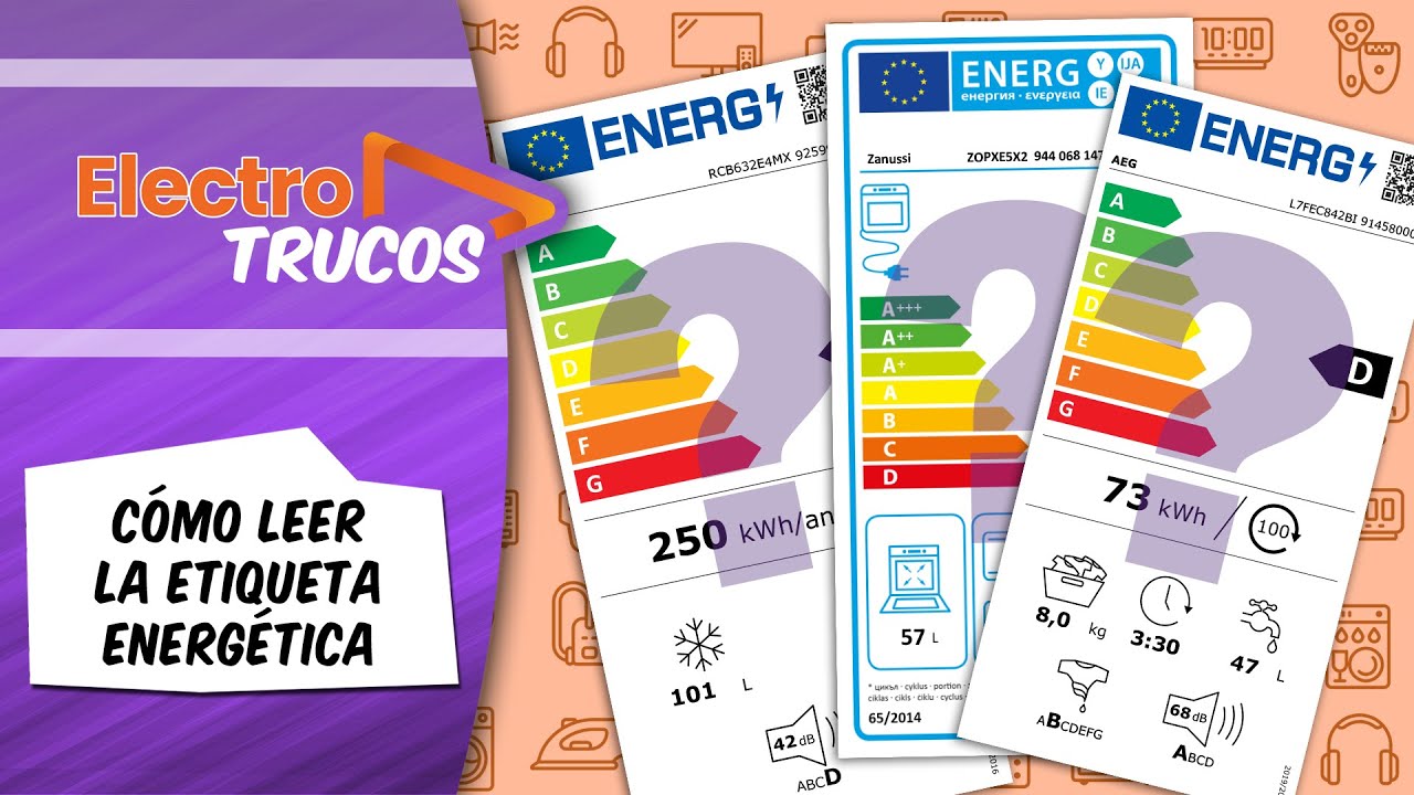 🧙‍♂️⚡ Cómo leer la etiqueta energética | Electrotrucos