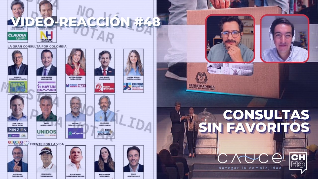 Cepeda no pudo, Abelardo no fue invitado y Fajardo no quiso. Consultas sin favoritos | VR #48