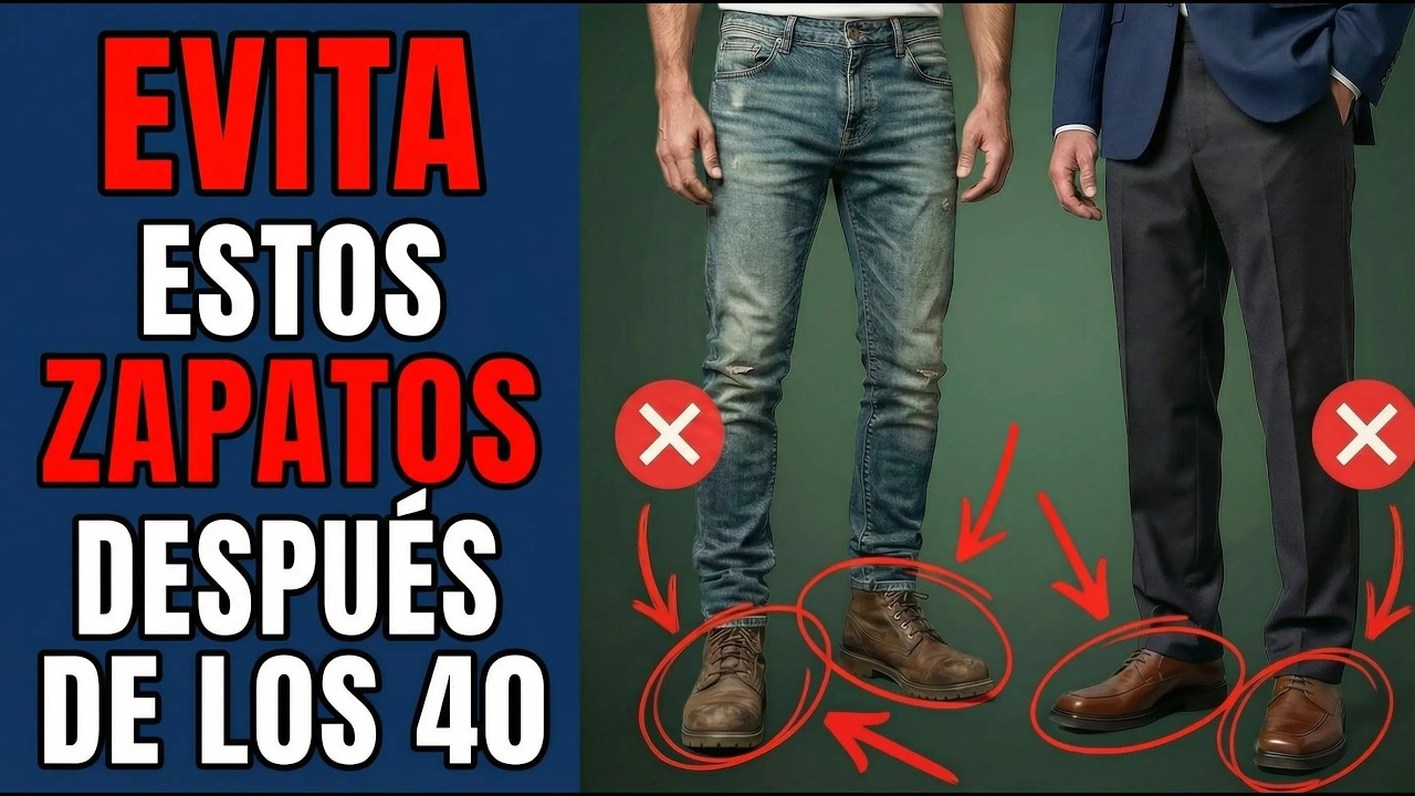 Los 4 ZAPATOS de CUERO imprescindibles para HOMBRES después de los 40