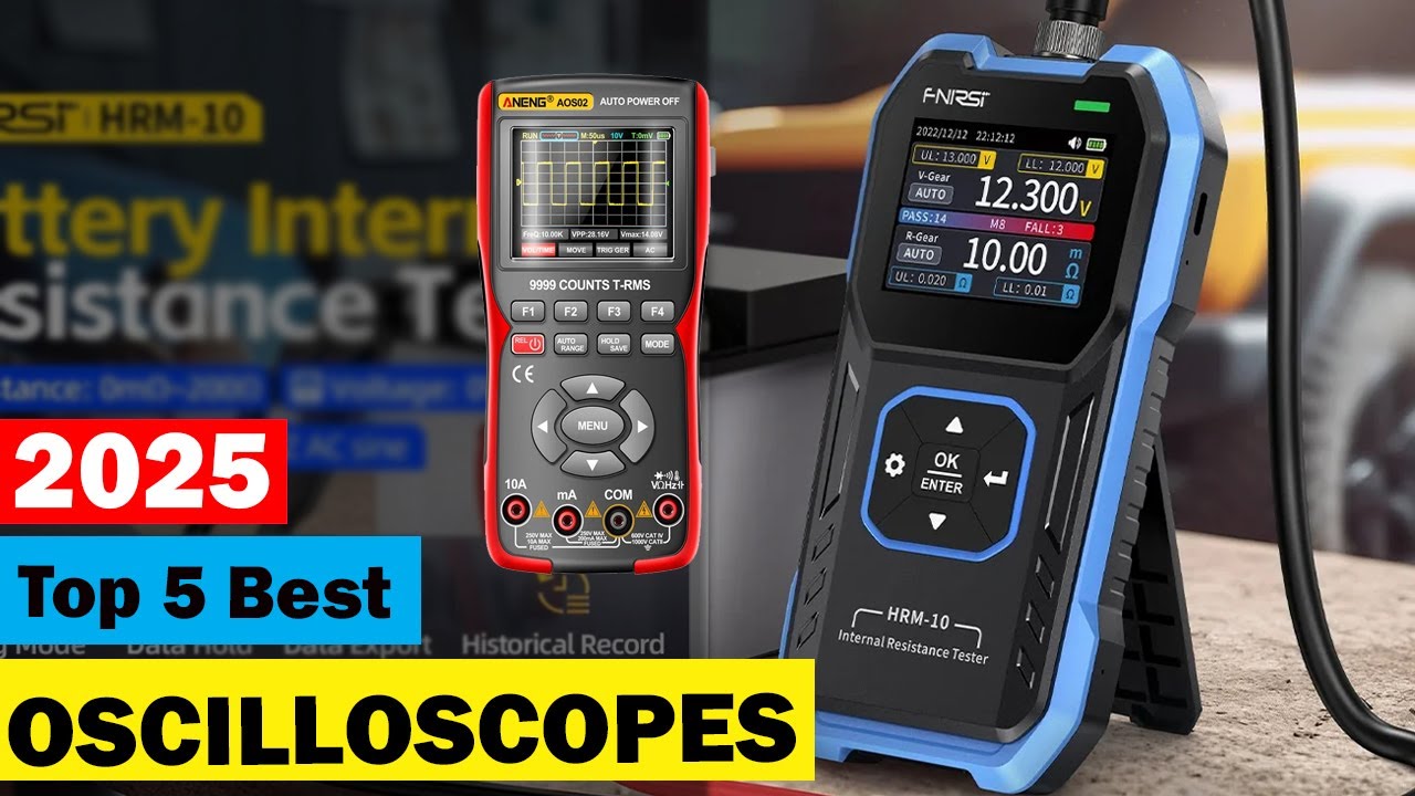 Best Oscilloscopes: Top 5 Best Digital Oscilloscopes In 2025