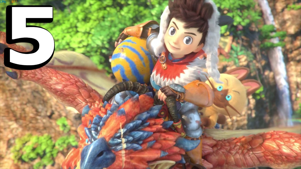 Monster Hunter Stories1# 5  เป็น Monster Rider สู้ มังกร