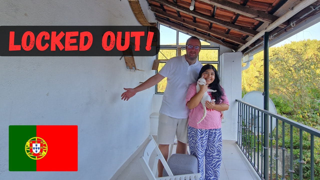 Locked Out Since We Bought It… Finally Opening Our Balcony in Portugal!
