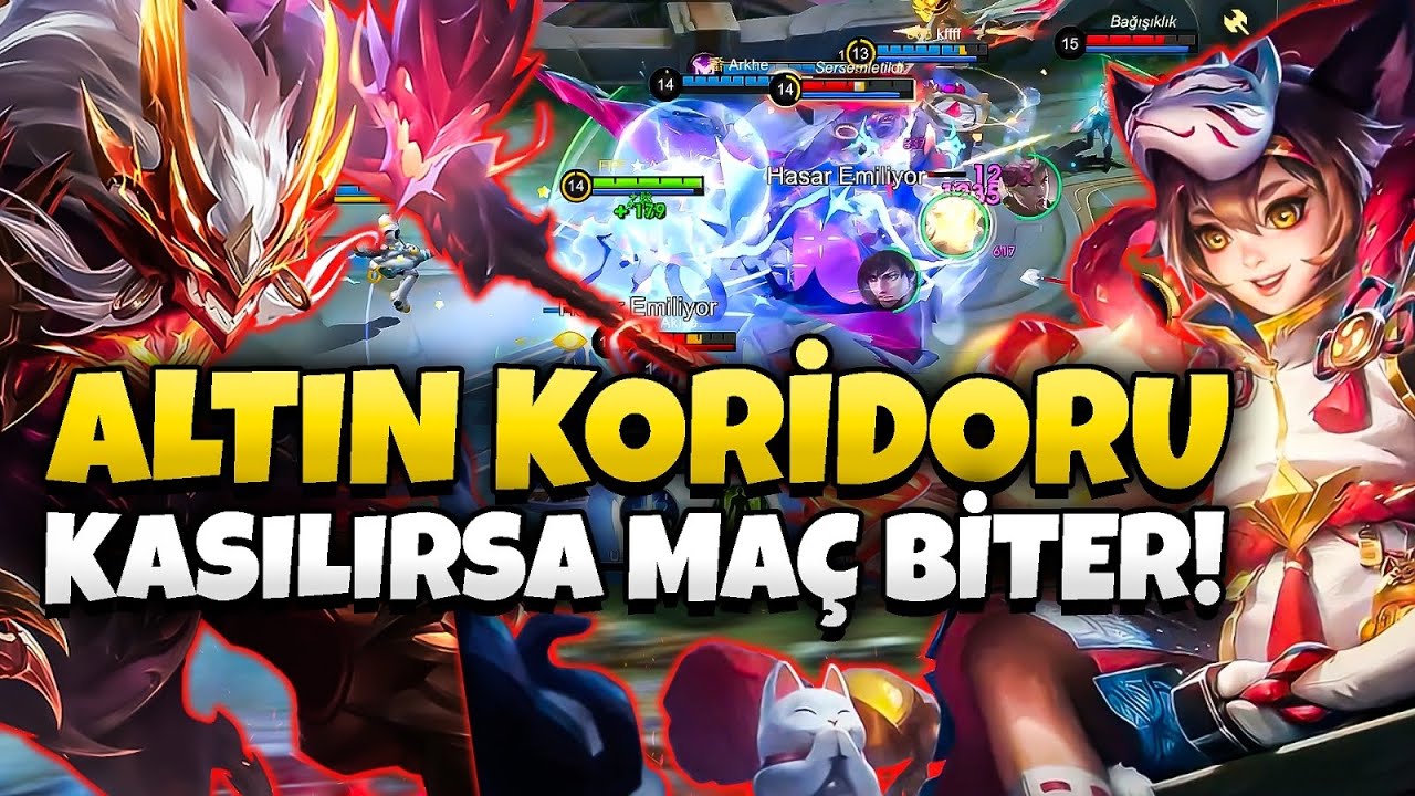 ALTIN KORİDORU HARİTH HER ZAMAN İŞE YARAR! - KRİTİK BUİLD MOSKOV HASAR OTURDU BEKLE - Mobile Legends