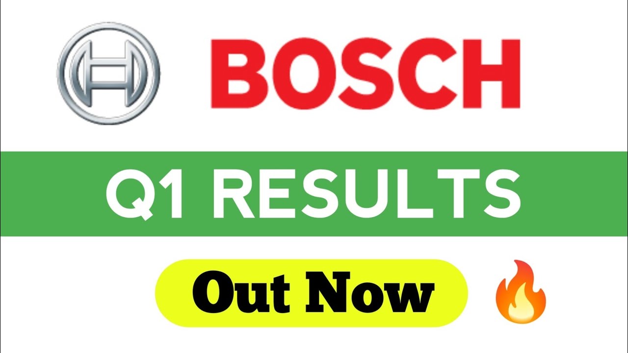Bosch Q1 Results 2025 | Bosch Results Today | Bosch Share Latest News | Bosch Ltd Latest News