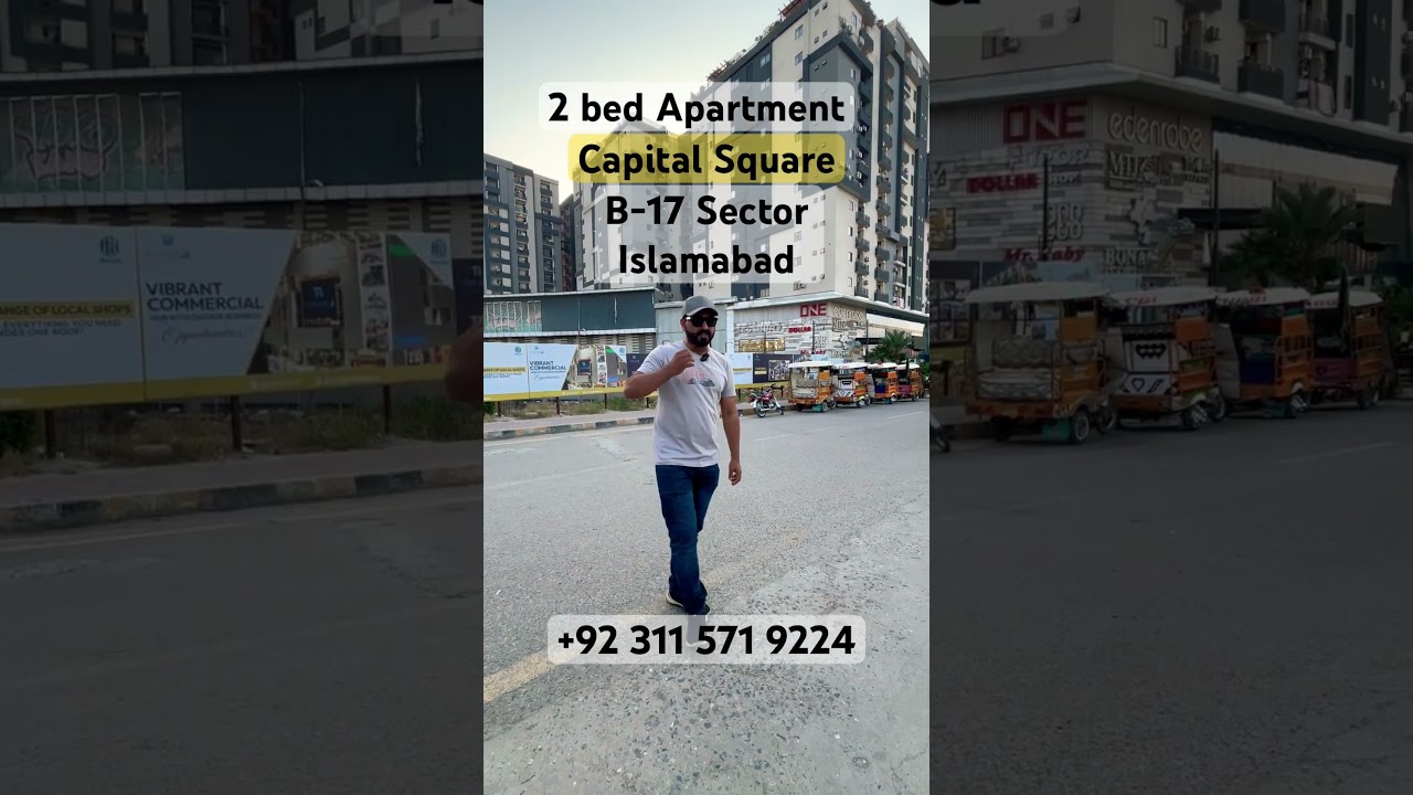 2 bed apartment/Flat for sale | B-17 Multi Gardens Islamabad #b17 #apartmentforsale