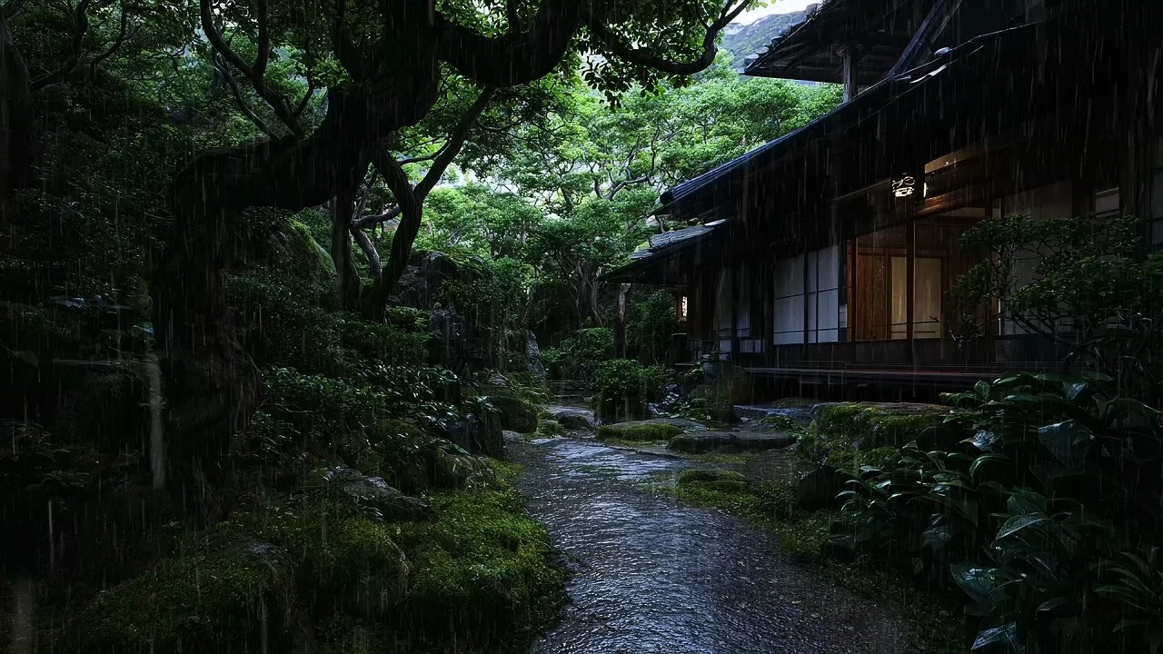 Night Rain Sounds for Better Sleep and Deep Relaxation