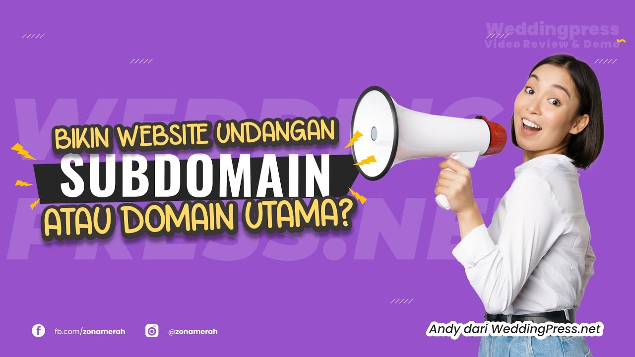 Cara Buat Subdomain Untuk Layanan Website Undangan