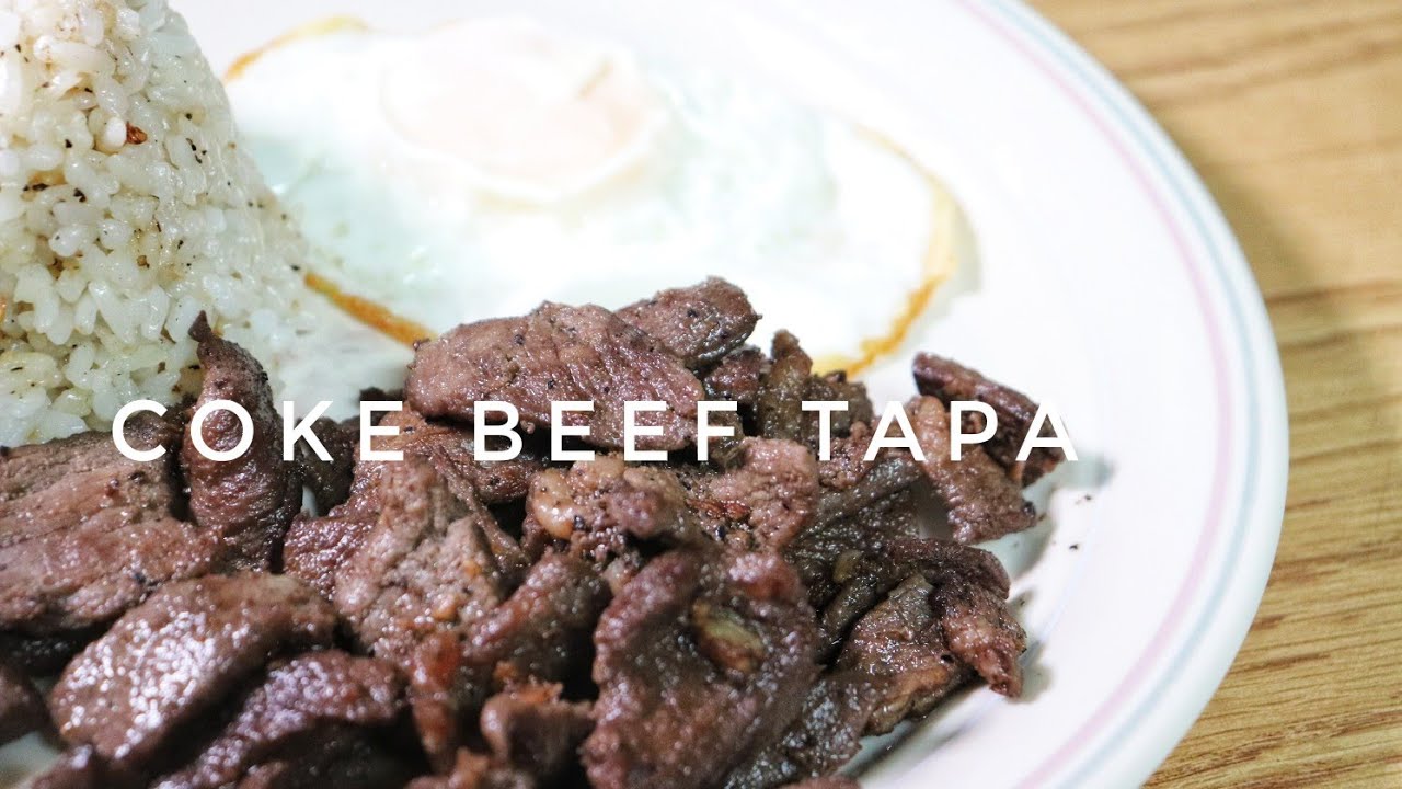 HOW TO COOK COKE BEEF TAPA | Kat's Empire |