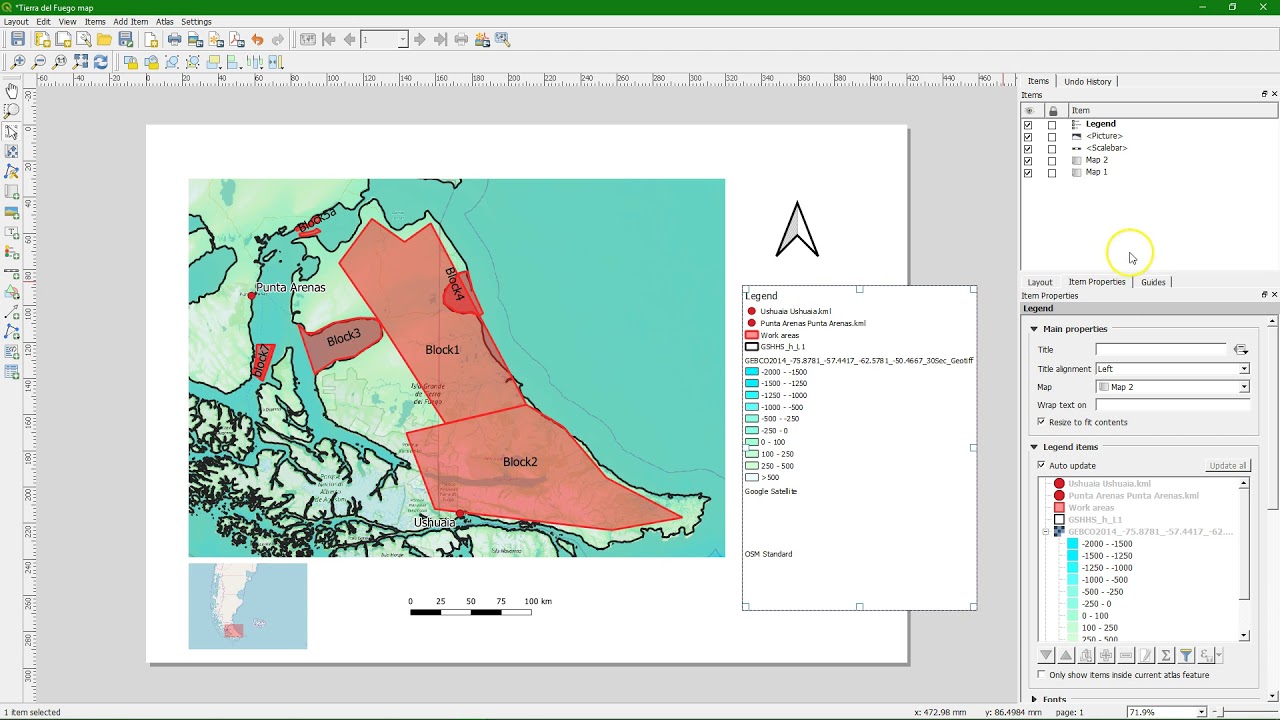 Print Layout in QGIS 3