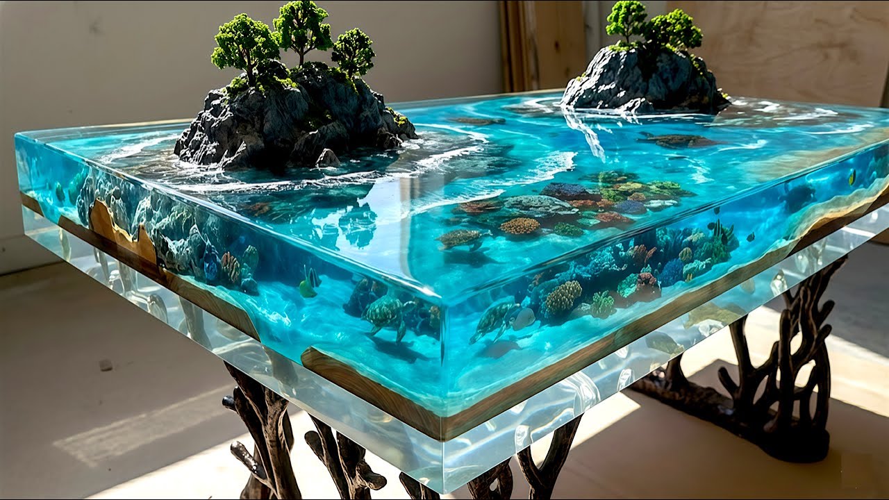 You See A Table? I See An Entire World At The Bottom Of The Sea 🌊