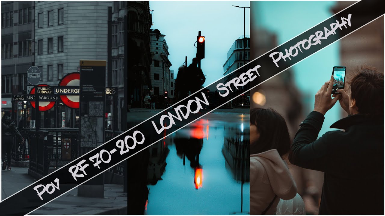 [POV] Canon RF 70-200mm F2.8L IS USM Street Photography London Part.1  [ Canon EOS RP ]