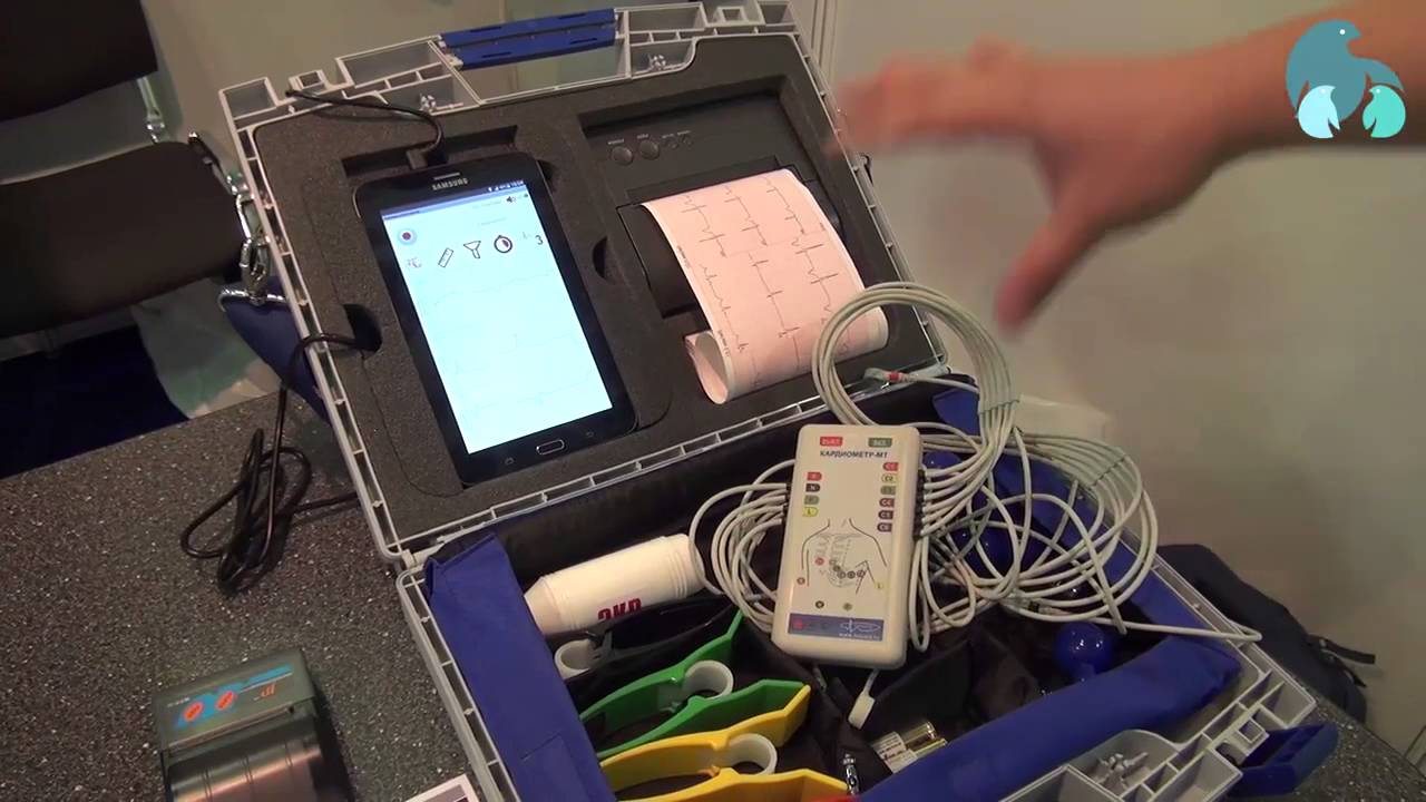 Репортаж от канала Evercare: Переносной электрокардиограф 