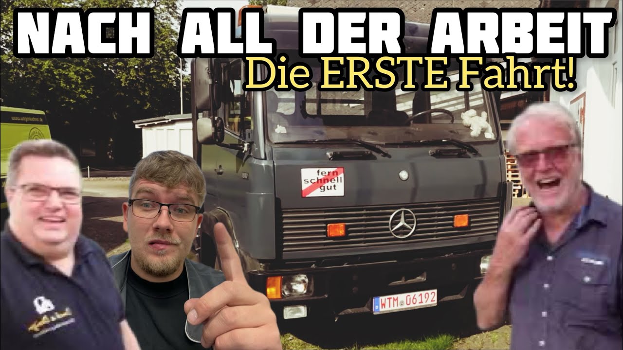Die ERSTE große Fahrt mit dem neuen Abschleppwagen! & Michis wildester Autokauf | Roadtrip