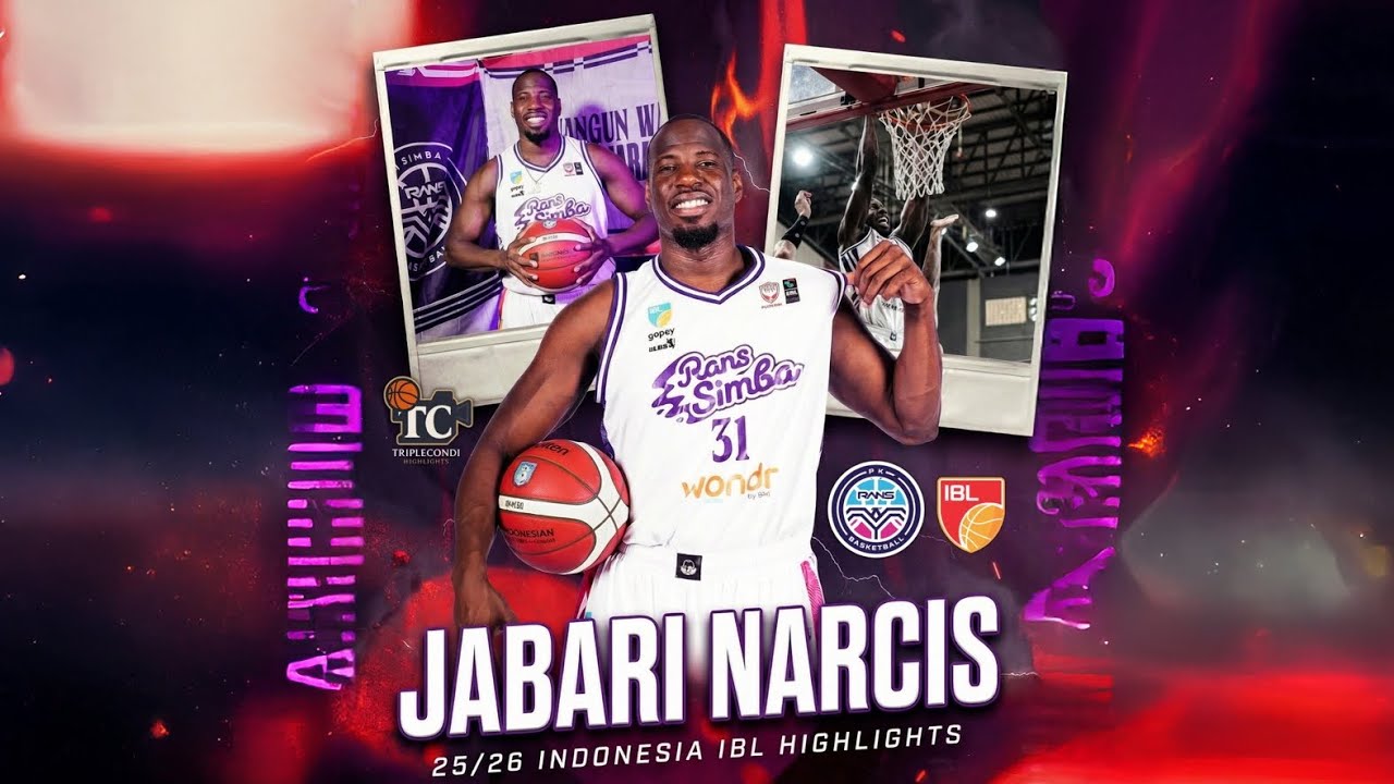 JABARI NARCIS - 25/26 INDONESIA IBL HIGHLIGHTS