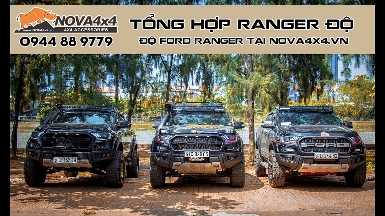 Tổng hợp các bản độ Ford Ranger đẹp nhất tại Nova4x4