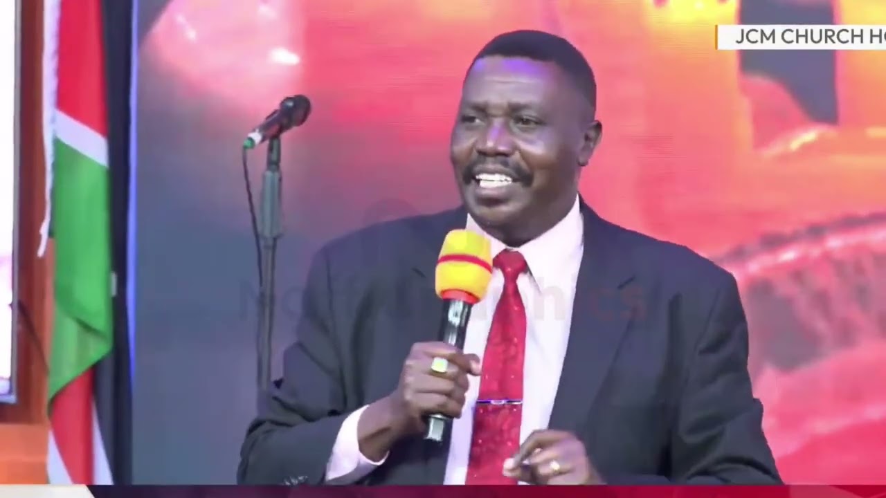 Ndegwa Mapesa tribute to Njoro Wa Keyboard's wife at JCM
