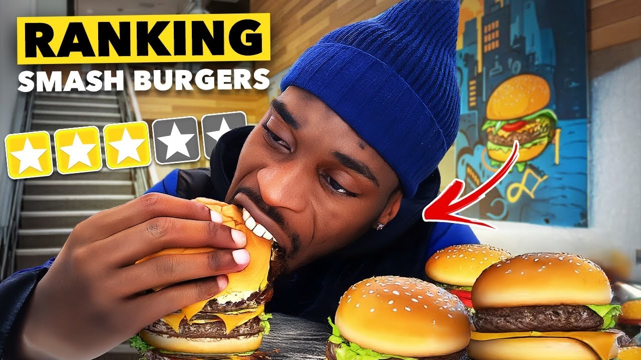 ТОП-5 ПОТРЯСАЮЩИХ БУРГЕРОВ Нью-Йорка 🍔🔥!! ...Я ОЦЕНИЛ ИХ ВСЕ 👀!! #VLOGMASDAY1