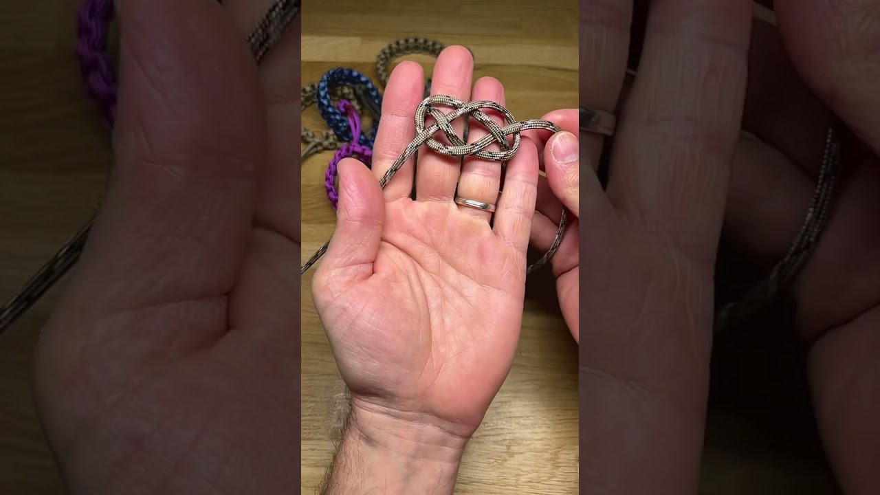 Tu sais le faire ce noeud diamant ?