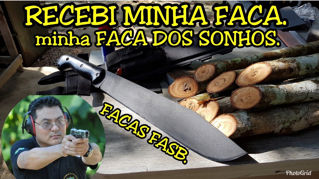 Minha  FACA DO SONHO. FASB FACAS MILITARES