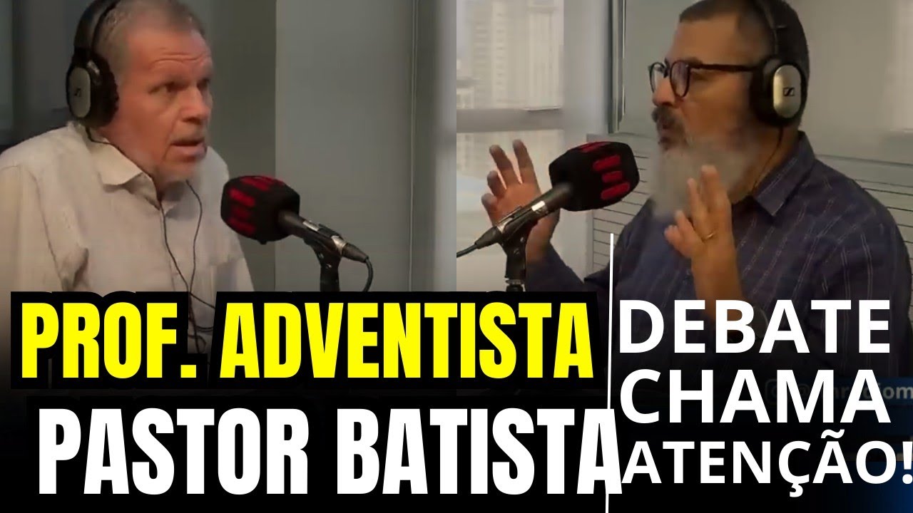 DEBATE❗ PROFESSOR ADVENTISTA E PASTOR BATISTA (CARNE DE PORCO) #iasd #igreja #adventistas