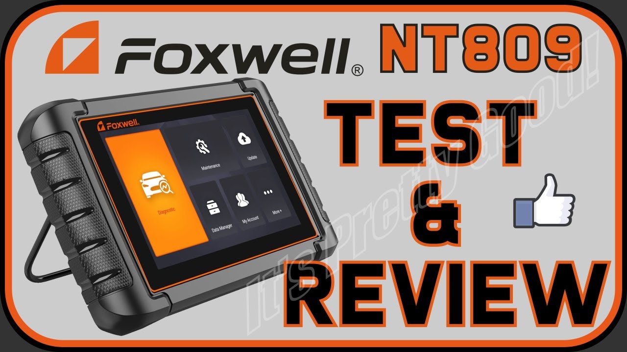 Обзор сканера Foxwell NT809. Автомобильный OBDII-сканер с двунаправленным управлением и прокачкой...