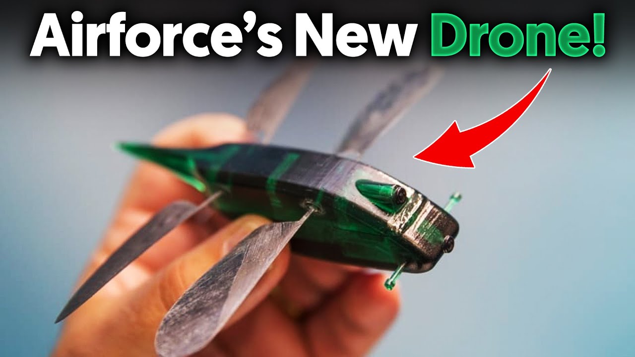 The Air Force Is Developing Bird Like Microdrones with Flapping Wings