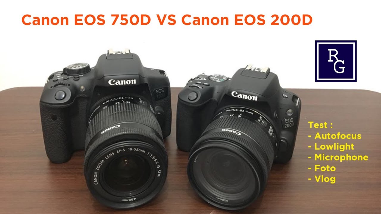 Review Test Hasil Foto dan Video dari 750D VS 200D | ReviewGadgetIndonesia