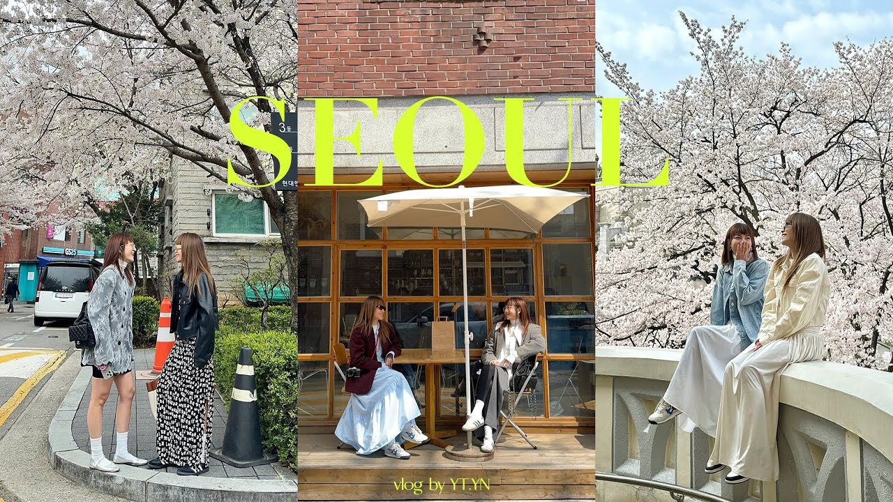 5 days in Seoul (cherry blossoms, cafe hopping, shopping)