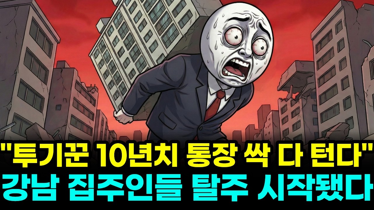 헬리오시티 3억 하락, 지금이 바닥일까? 지하실일까? 집주인들이 수억 손해 보면서 아파트 던지는 이유