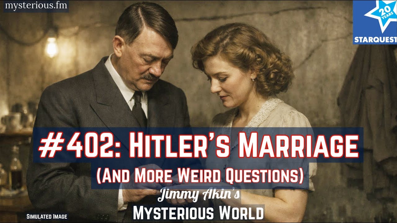 Hitler's Marriage (and More Weird Questions) - Jimmy Akin's Mysterious World