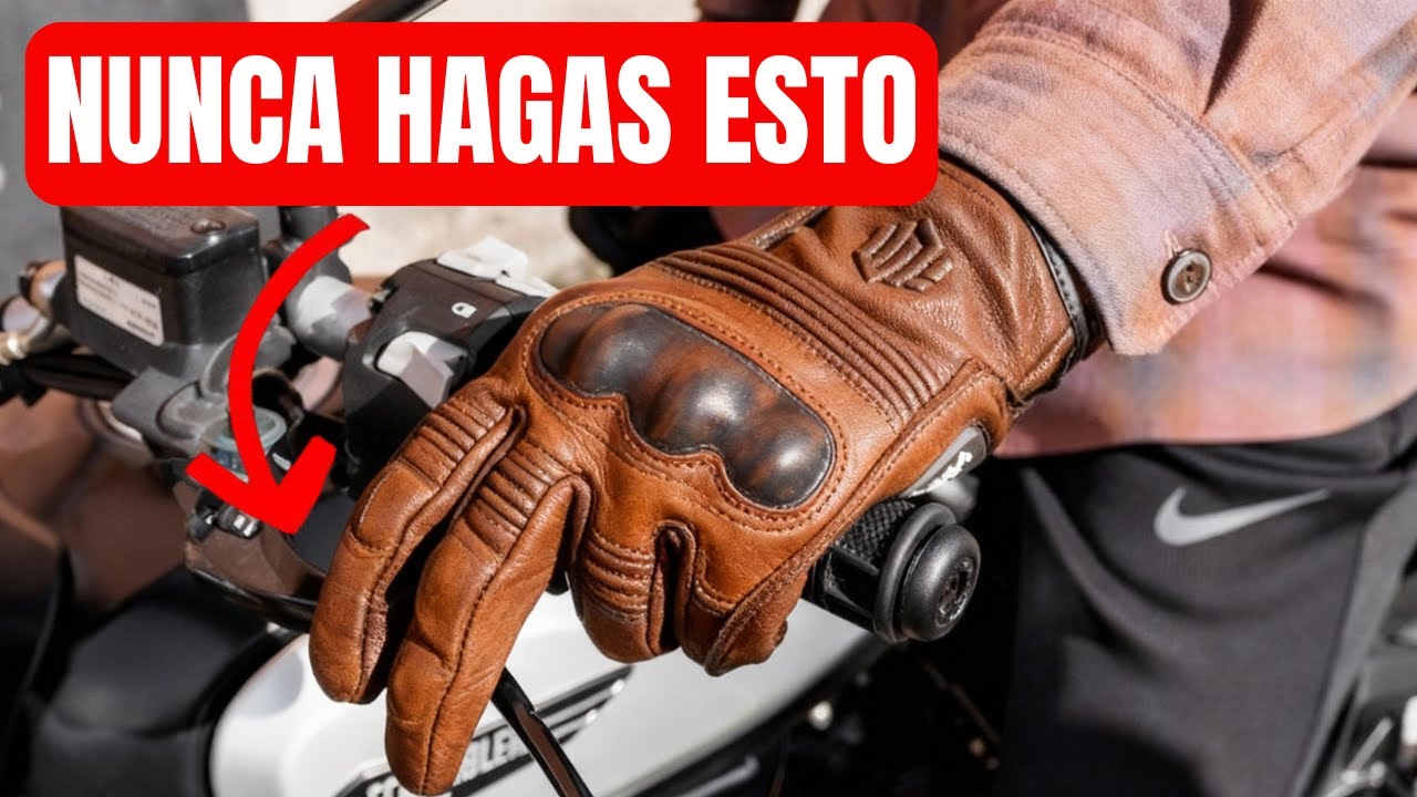 13 ERRORES en MOTO que pueden COSTARTE la VIDA y como EVITARLOS