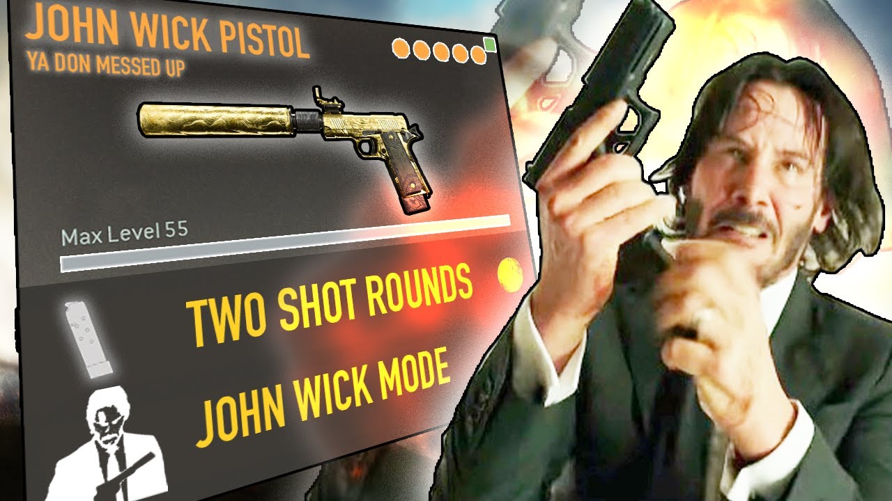 John Wicks TWO SHOT PISTOL has entered the Vanguard Server