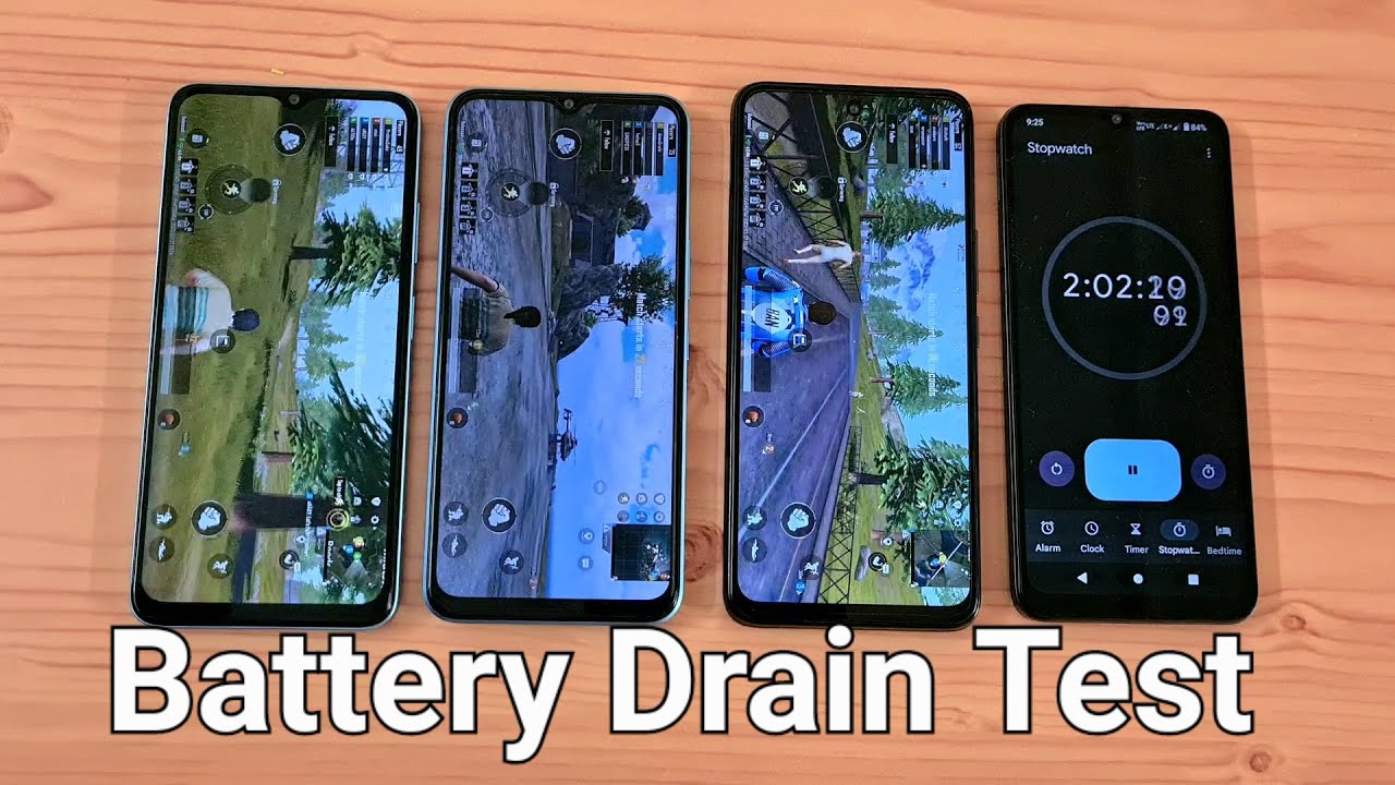 Infinix Hot 30i vs Infinix Hot 12 Pro vs Infinix Hot 20 Play Battery Drain Test