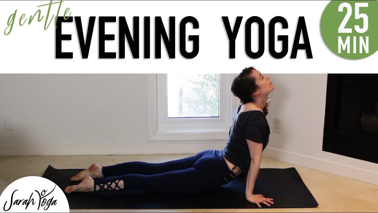 Gentle Evening Yoga | 25 Minutes | Sarah Bibbo Yoga
