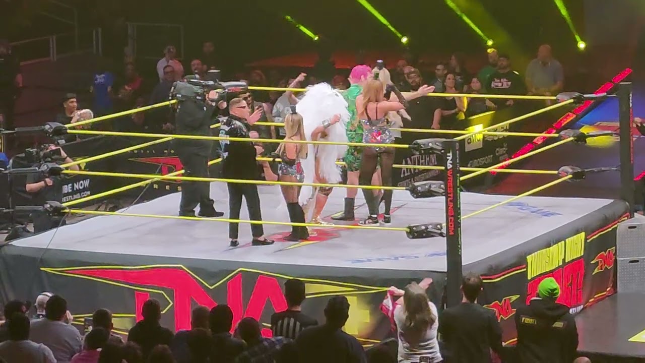 Perez Hilton with the Elegance Brand at TNA AMC