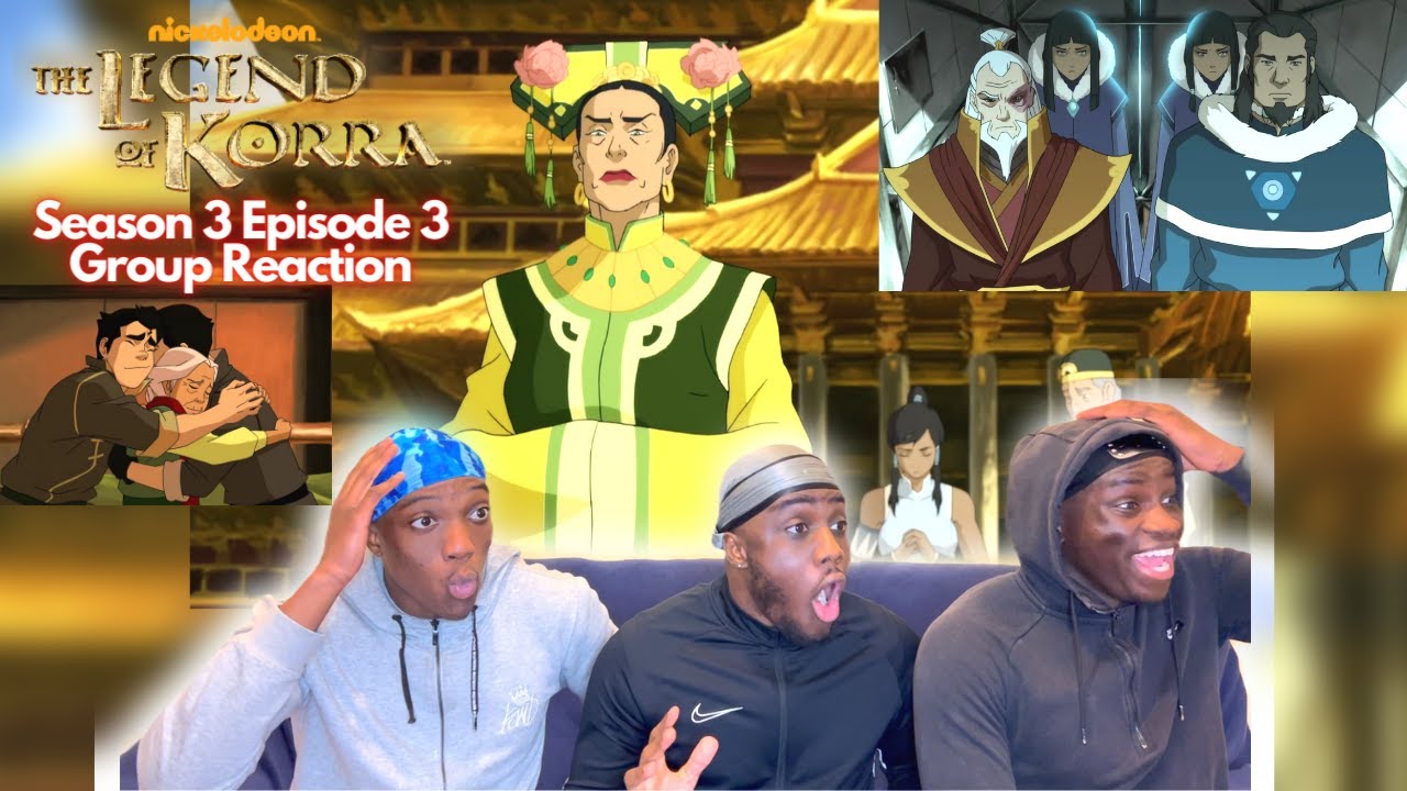 Return to Ba Sing Se!!! THE LEGEND OF KORRA BOOK 3 EPISODE 3 | 100% BLIND GROUP REACTION