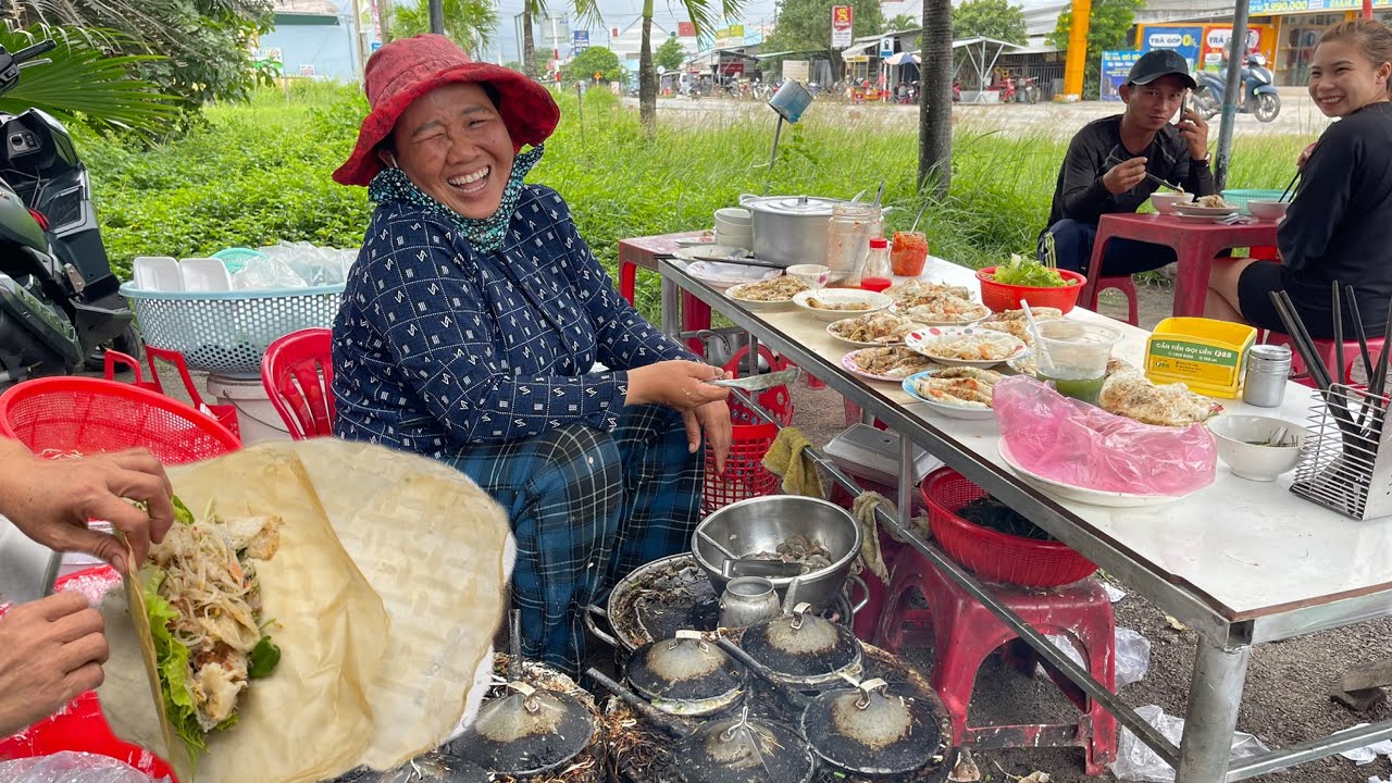 Bánh Xèo Cuốn 15k Chợ Ninh Phụng Ninh Hòa | Nha Trang Biển Xanh