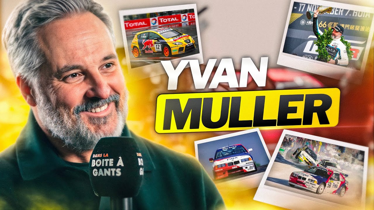 Yvan MULLER - Ce qu'il n'a jamais dit (Trophée Andros, voitures de tourisme, crash...)