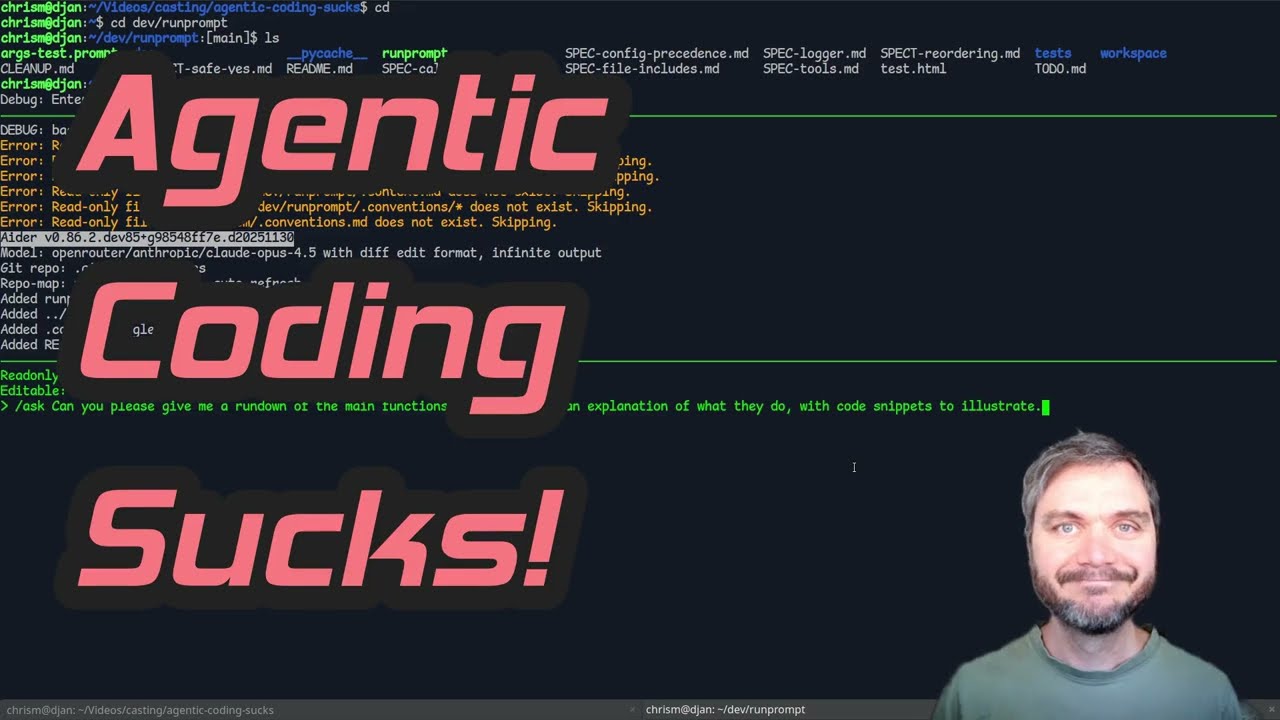 Программирование в Agentic &mdash; отстой!