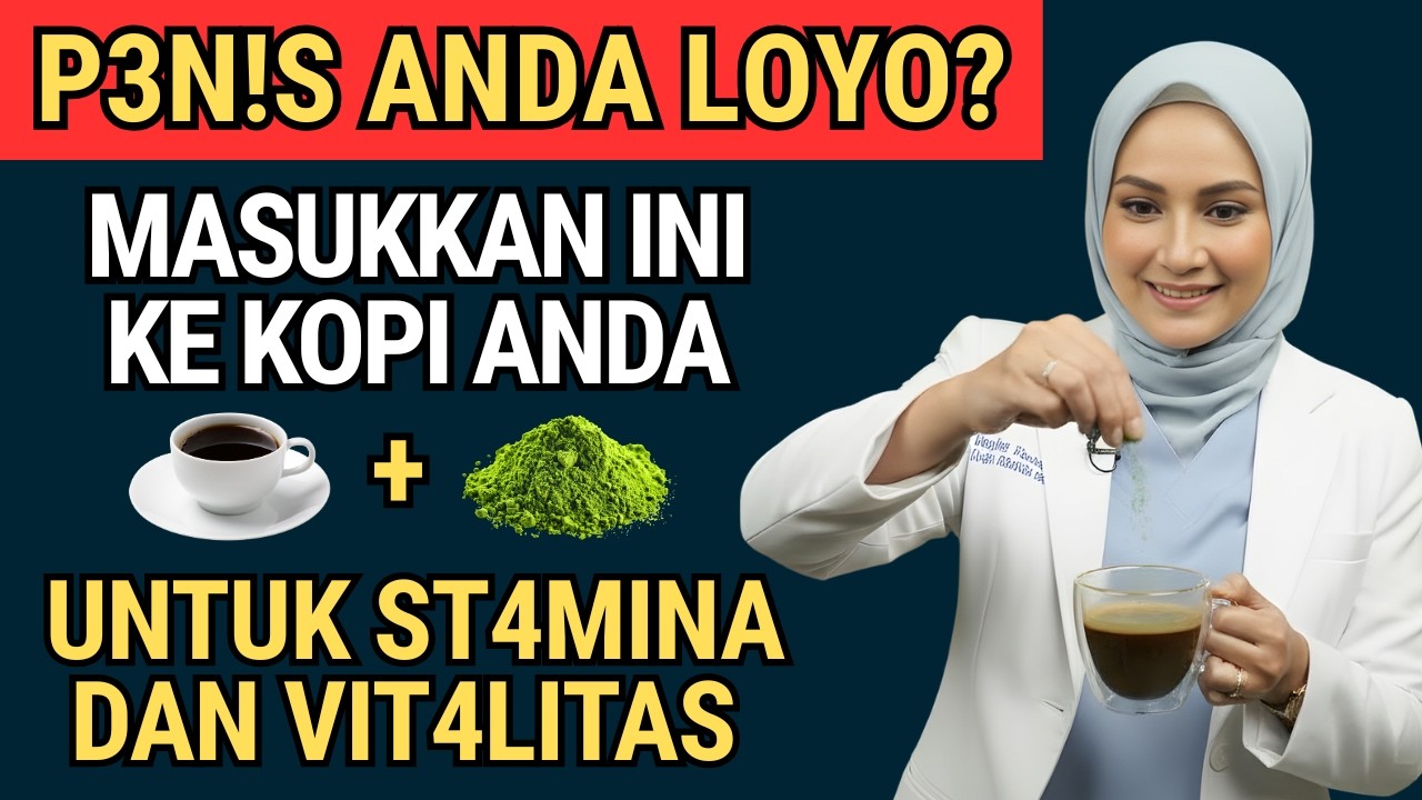 TERBARU‼️Masukkan Ini Ke Dalam Kopi Anda, Untuk Menambah Energi dan Tenaga