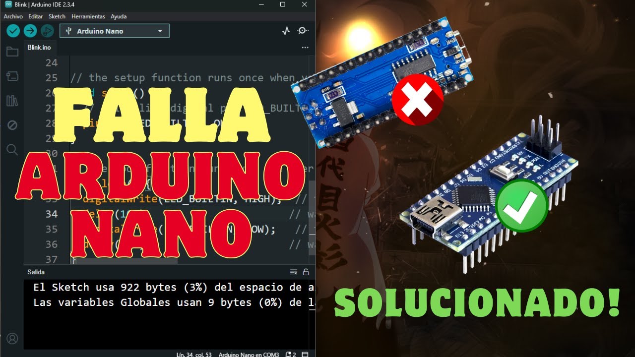 🚨 Arduino Nano FALLA!!! NO RECONOCIDO: Solución al Problema del Driver CH340 🔧