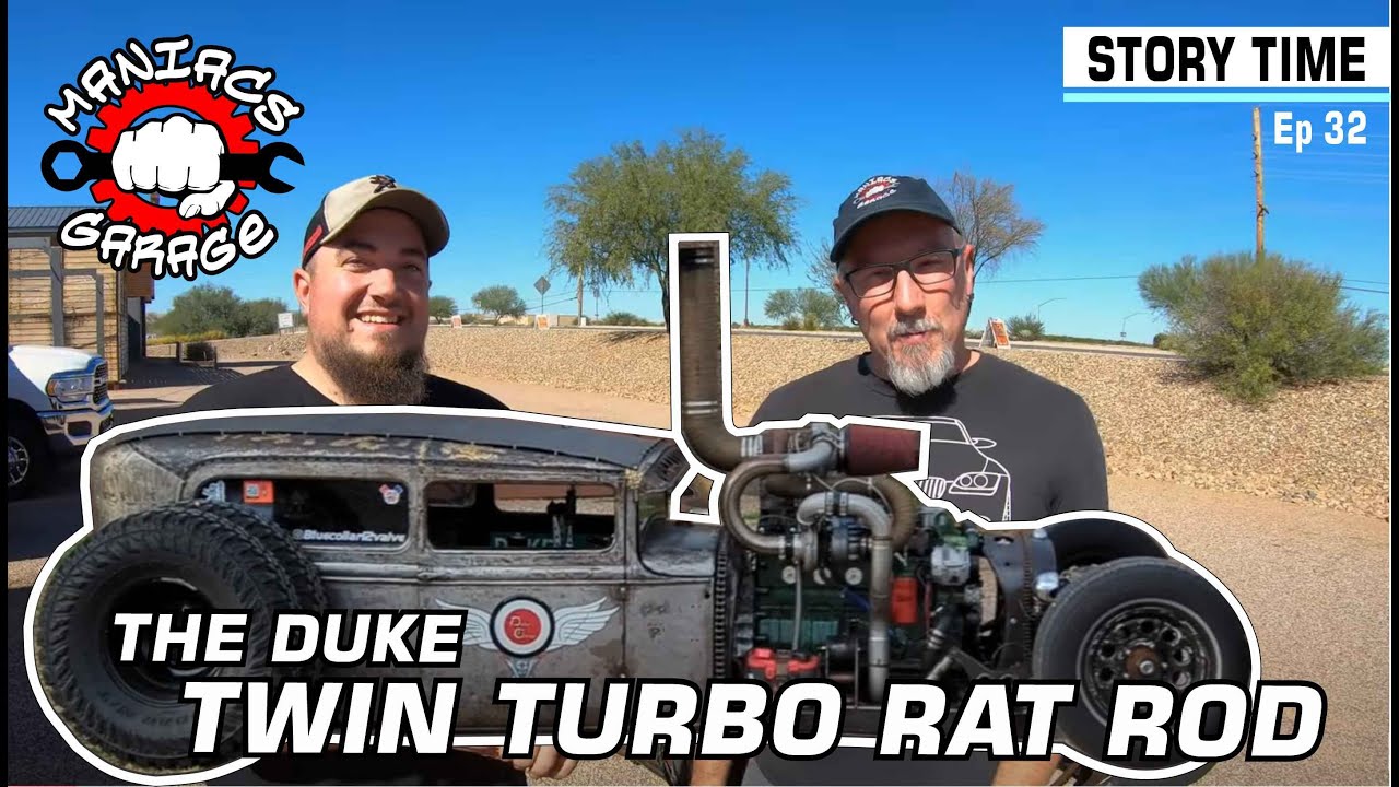 12 Valve Compound Turbo Dually Rat Rod - The Duke