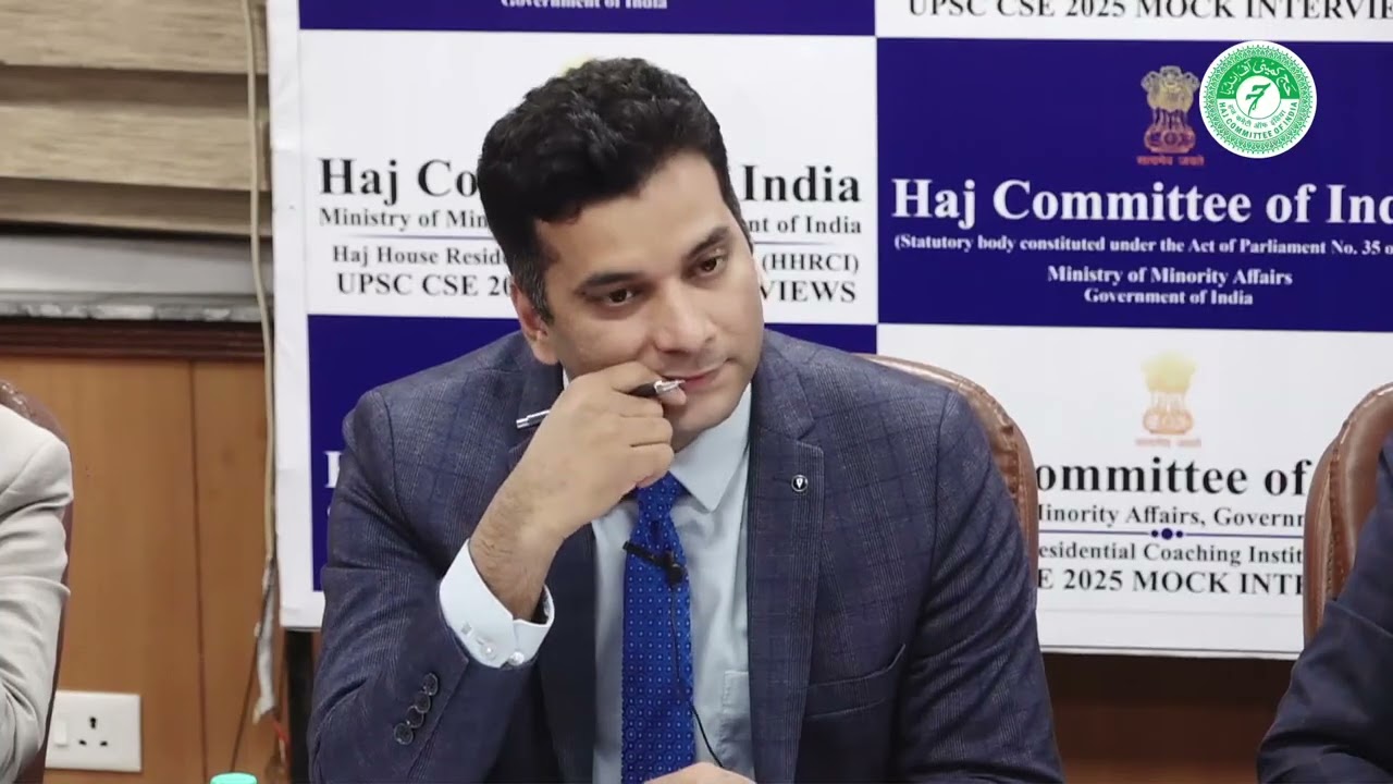 UPSC Mock Interview 2025 | AIR 671 Mohammed Abuzar Ansari | HHRCI UPSC Preparation