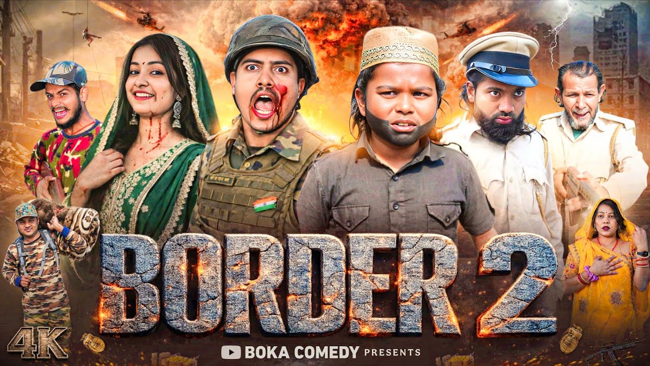 बॉर्डर 2 | Border 2 | Boka Comedy | New Comedy Video