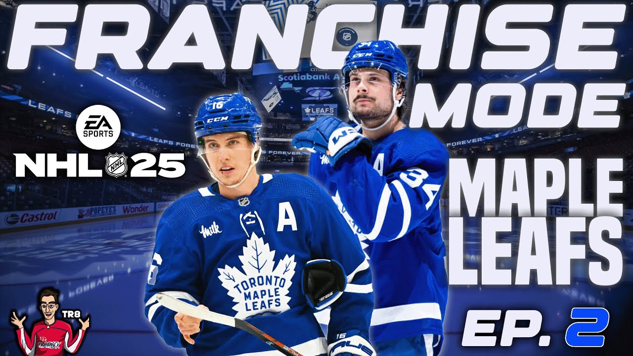 PREMIÈRE TRADE !! | TORONTO MAPLE LEAFS | #2 FRANCHISE MODE | NHL 25
